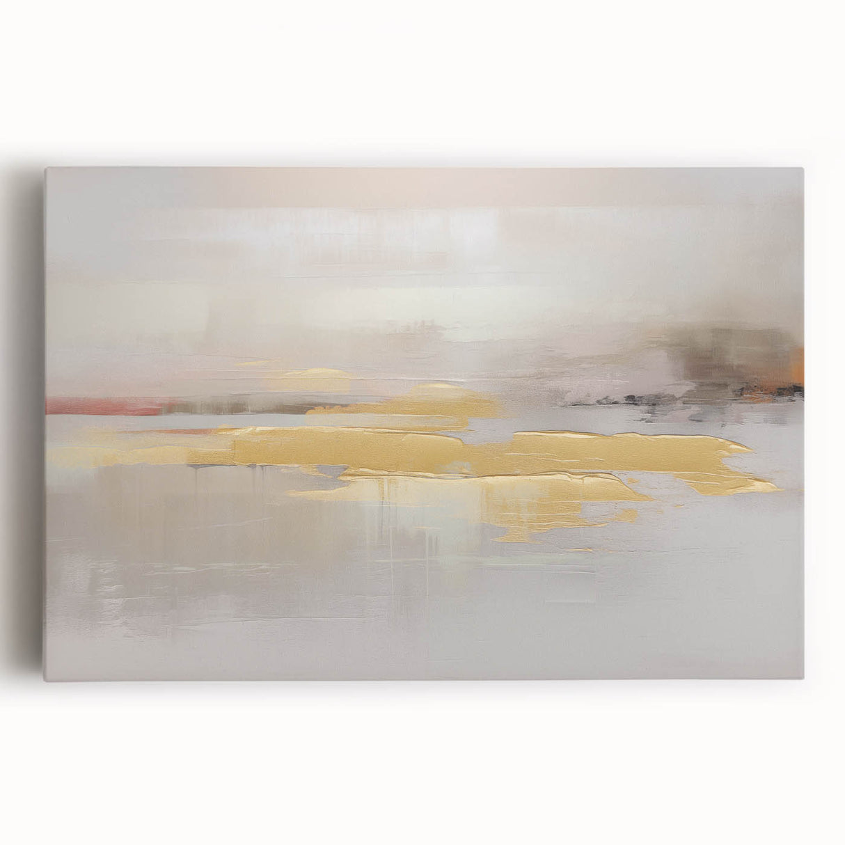 Abstract canvas wall art featuring colorful strokes and lines design on a stretched canvas, ideal for modern home decor and artistic interiors.