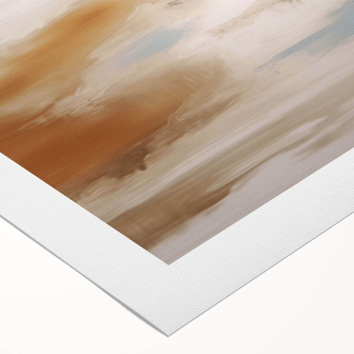 Abstract canvas wall art design featuring vibrant strokes and lines in shades of blue, pink, and gold, perfect for modern home decor. Ideal for adding a contemporary touch to any room.