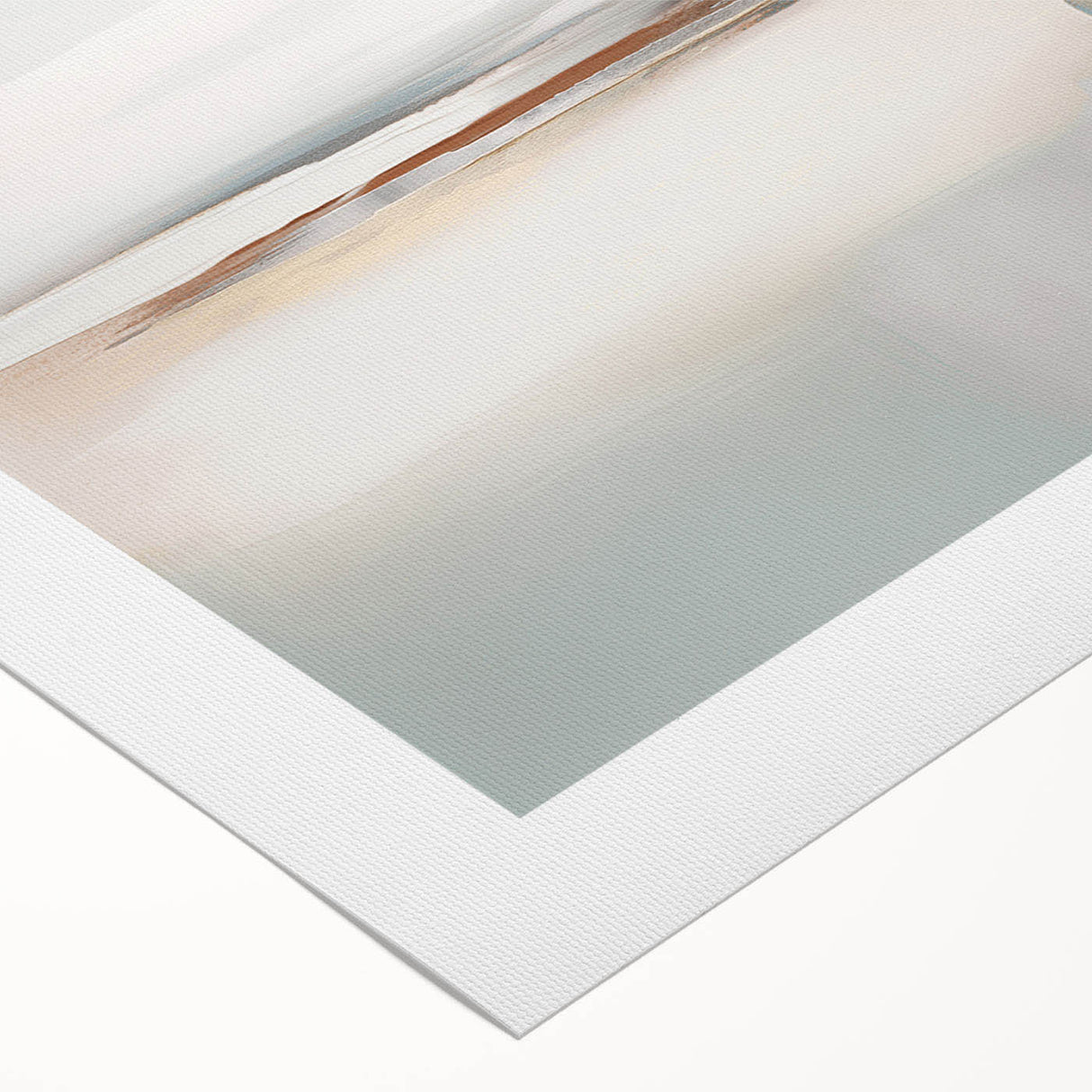 Abstract strokes and lines design in vibrant colors on rolled canvas wall art, showcasing a modern artistic style perfect for contemporary home decor.