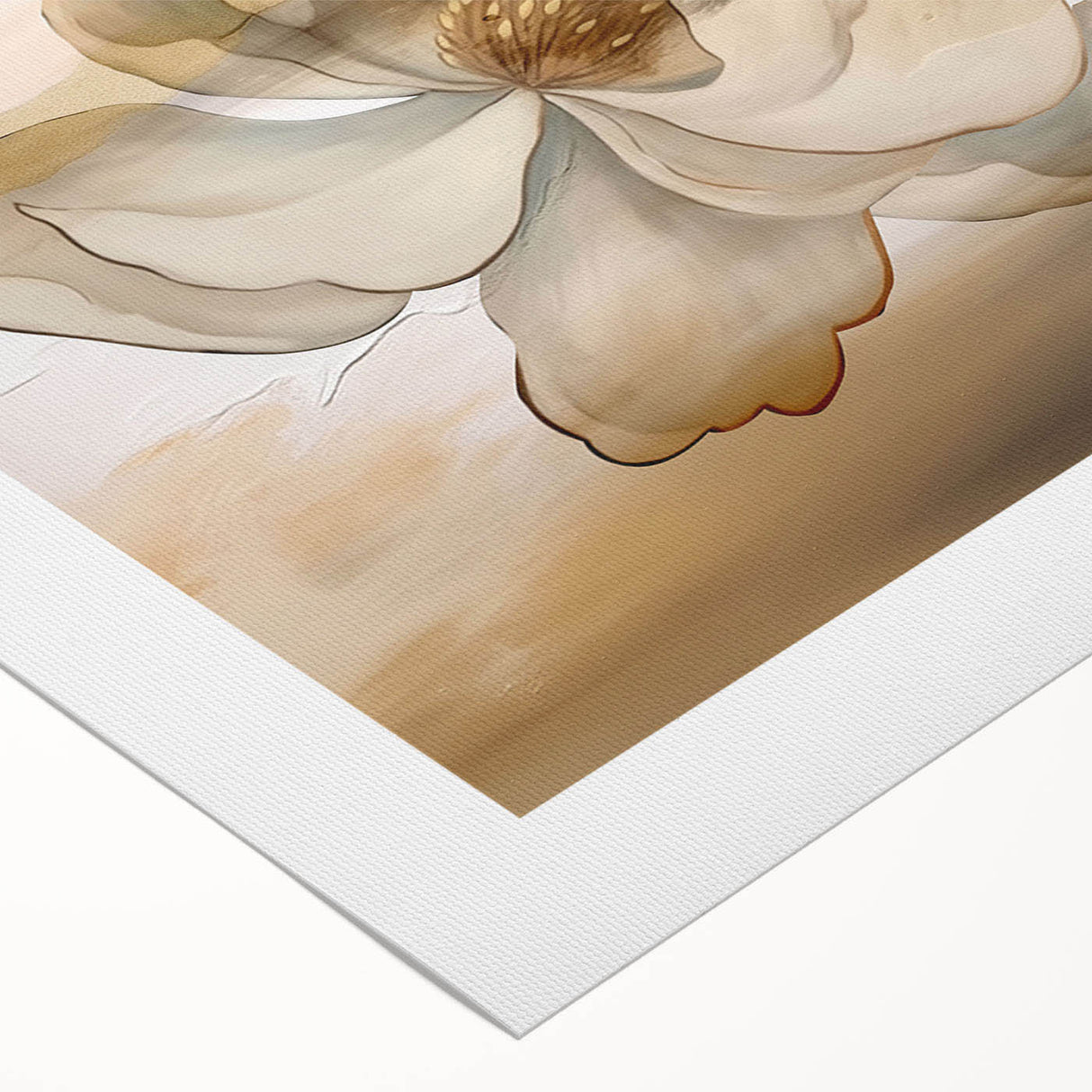 Abstract wall art featuring dynamic strokes and lines in vibrant colors, perfect for modern decor. The rolled canvas design adds a contemporary touch to any space.