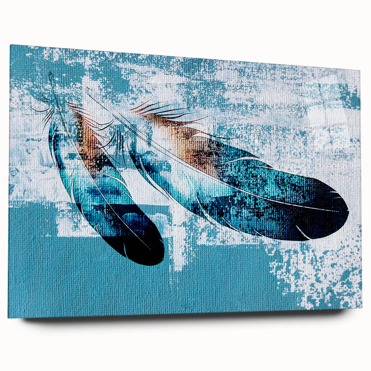 Abstract wall art design featuring colorful strokes and lines on a glass surface, showcasing a modern aesthetic ideal for contemporary home decor.