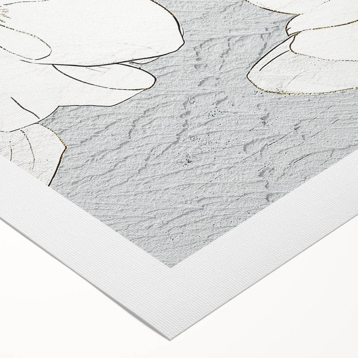 Abstract strokes and lines design on a rolled canvas wall art, showcasing vibrant colors and dynamic patterns, perfect for modern home decor. The artwork adds a contemporary touch to any space, making it ideal for art enthusiasts and interior designers.