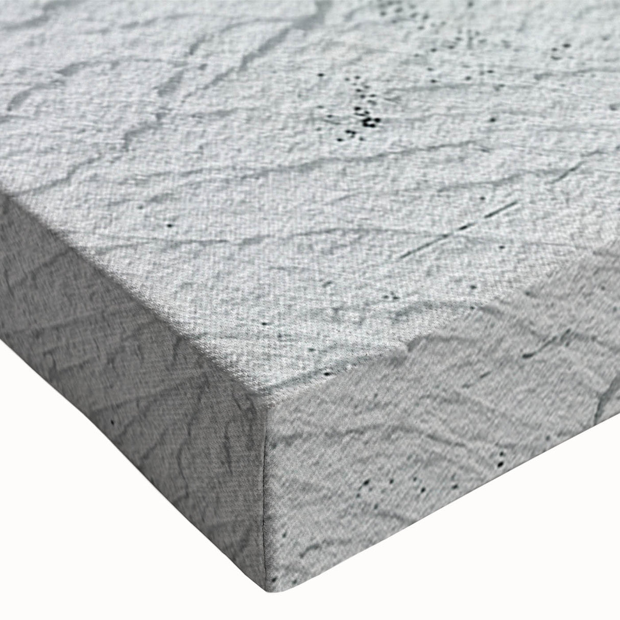 Close-up of a vibrant abstract strokes and lines design on stretched canvas, showcasing dynamic colors and textures ideal for modern home decor and art enthusiasts.