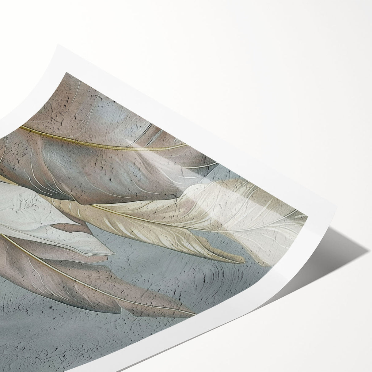 Abstract wall art print featuring dynamic strokes and lines in vibrant colors, showcasing a contemporary design ideal for modern home decor. Perfect for enhancing living spaces with artistic flair.