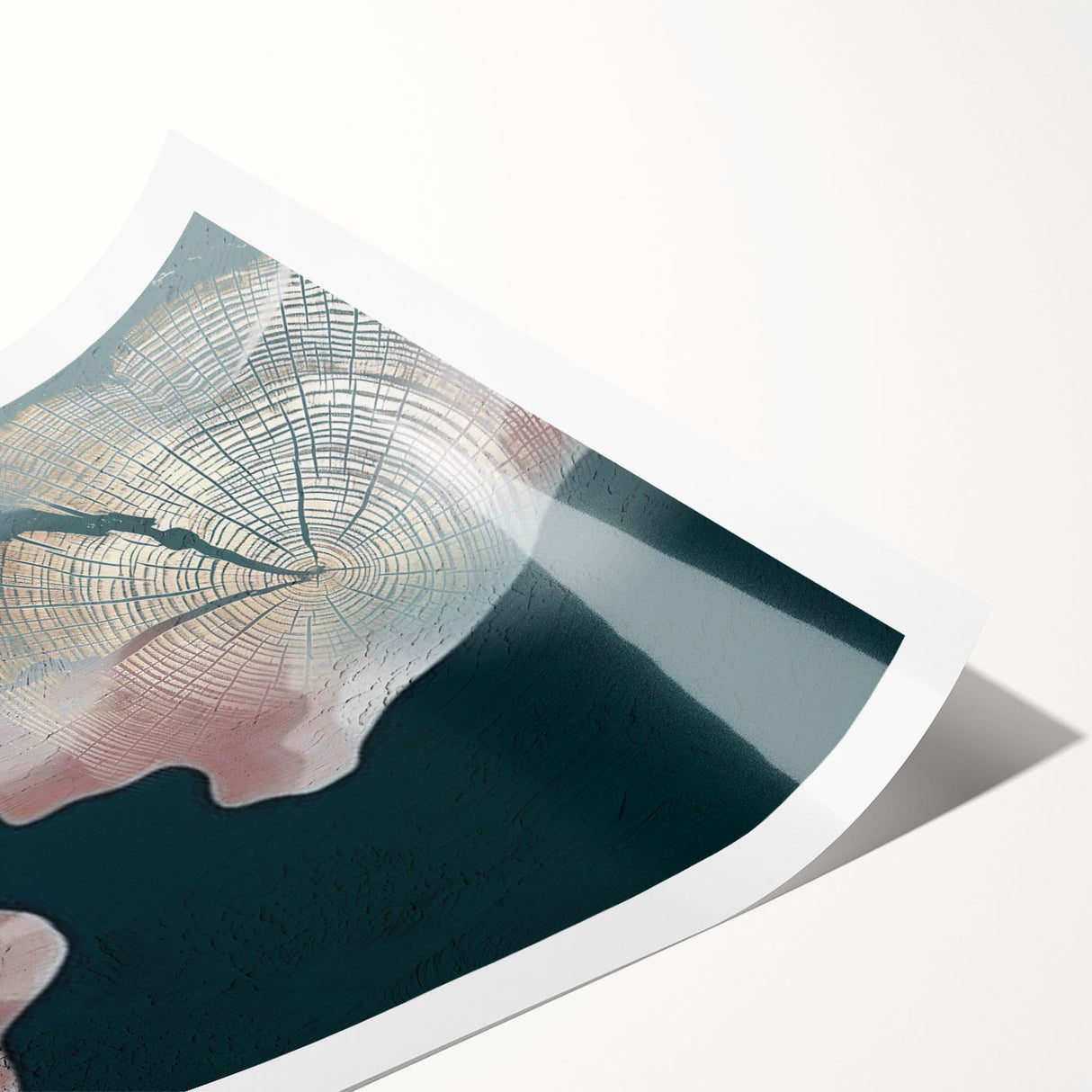 Abstract wall art print showcasing vibrant strokes and lines in bold colors, perfect for modern home decor. Ideal for adding a contemporary touch to living spaces.