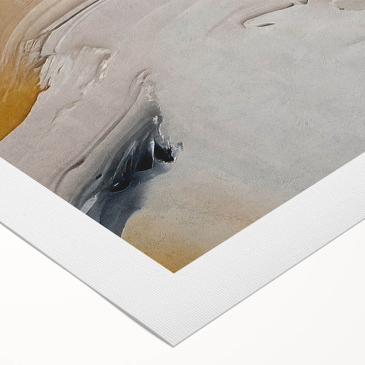 Abstract strokes and lines design on rolled canvas art, showcasing vibrant colors and dynamic patterns, ideal for modern home decor and artistic expression.