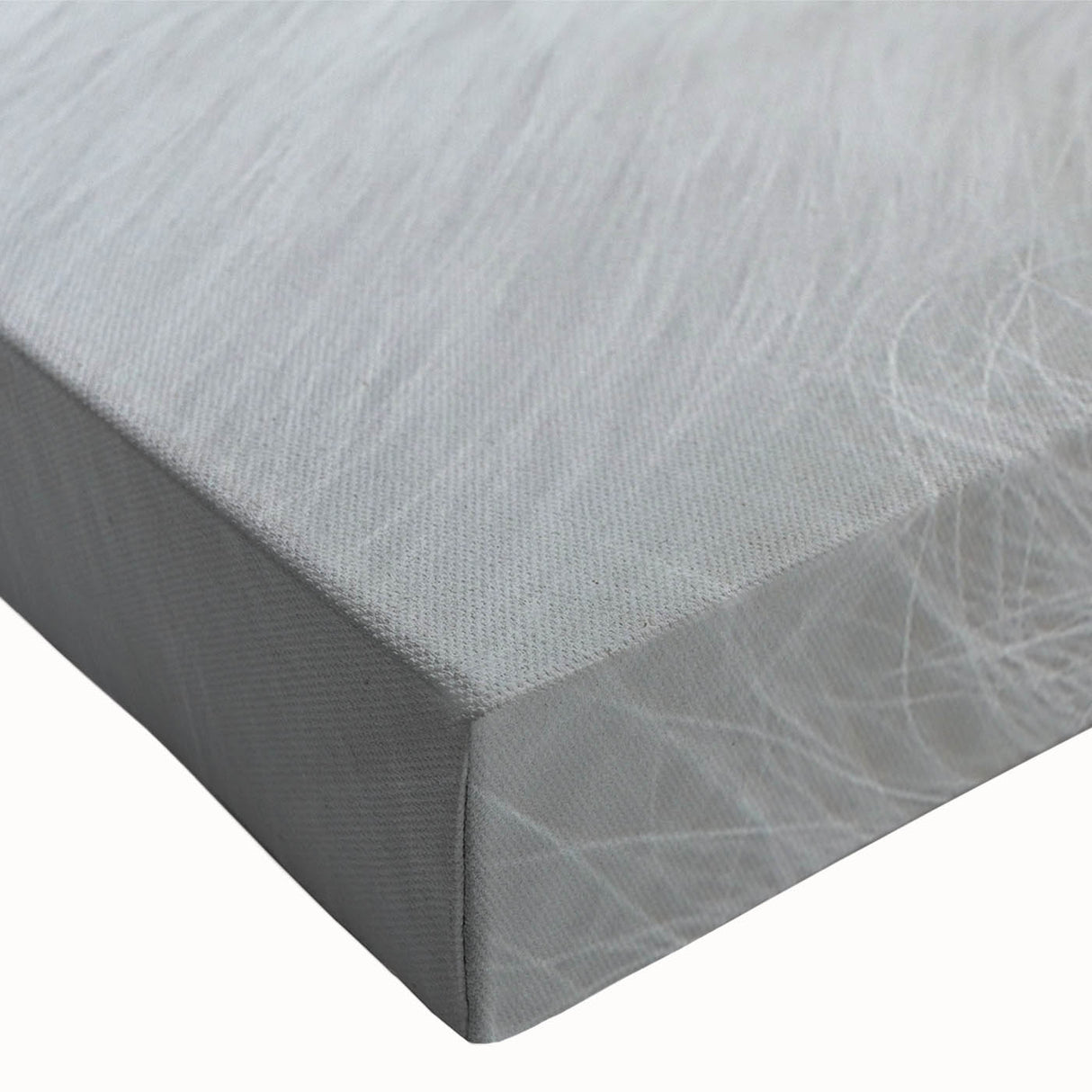 Close-up of a vibrant stretched canvas featuring a detailed fox design from the 'Animals: A Wild Life' collection, showcasing rich colors and intricate textures ideal for nature-themed decor.