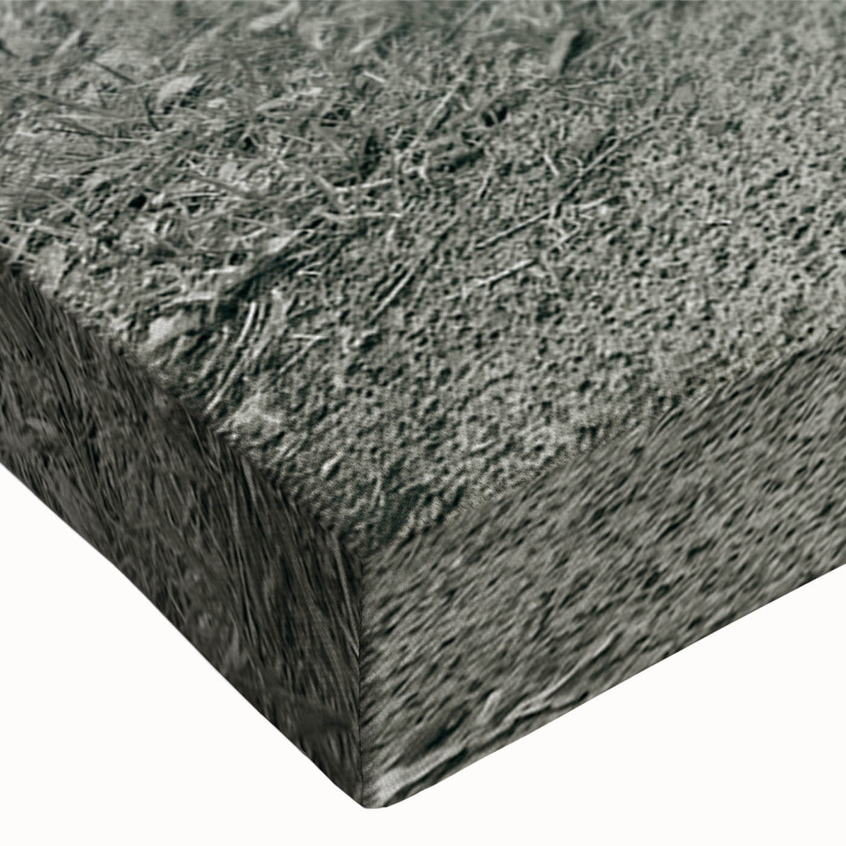 Close-up of a vibrant goat design canvas wall art print showcasing intricate details, rich colors, and a textured surface, ideal for wildlife enthusiasts' decor.