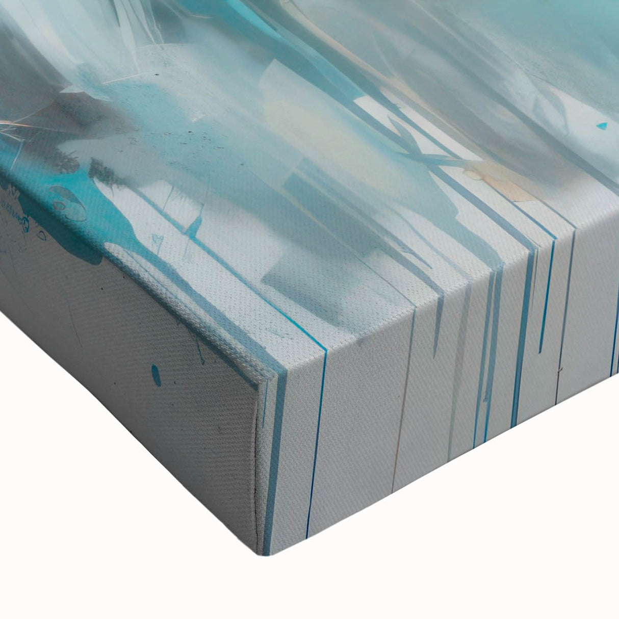 Majestic close-up of a lion's face on stretched canvas wall art, showcasing intricate details and vibrant colors, perfect for wildlife enthusiasts' decor.