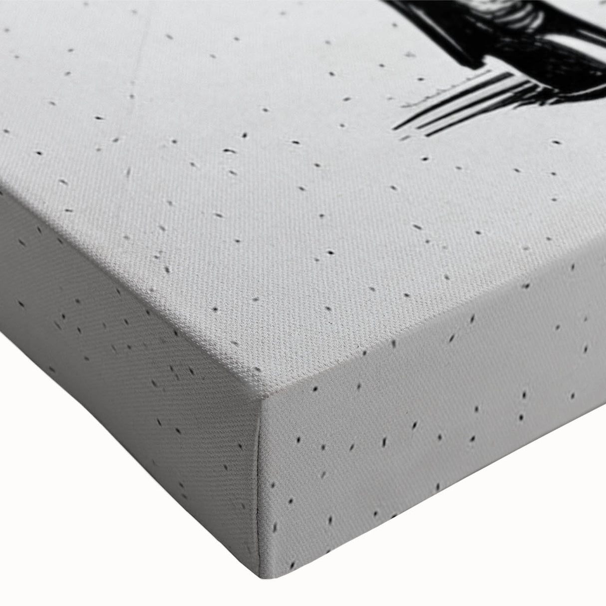 Close-up of a vibrant pig design wall art canvas, showcasing intricate details and textures, ideal for animal lovers and modern home decor enthusiasts.