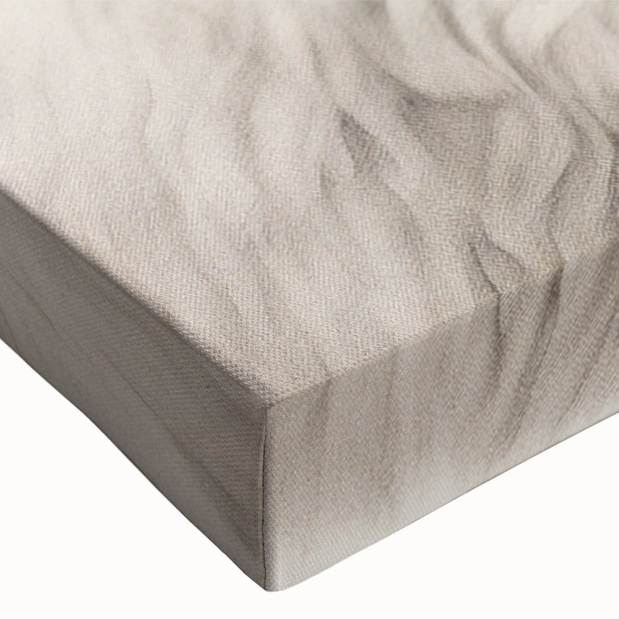 Close-up of a stretched canvas wall art featuring a detailed sheep design with a colorful, textured surface, perfect for enhancing home decor and animal-themed collections.