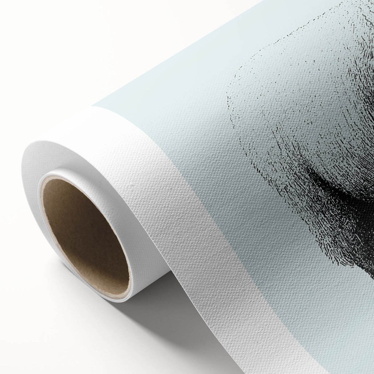 Rolled canvas wall art showcasing a vibrant sheep design from the 'Animals A Wild Life' collection, perfect for enhancing home decor with a touch of nature.