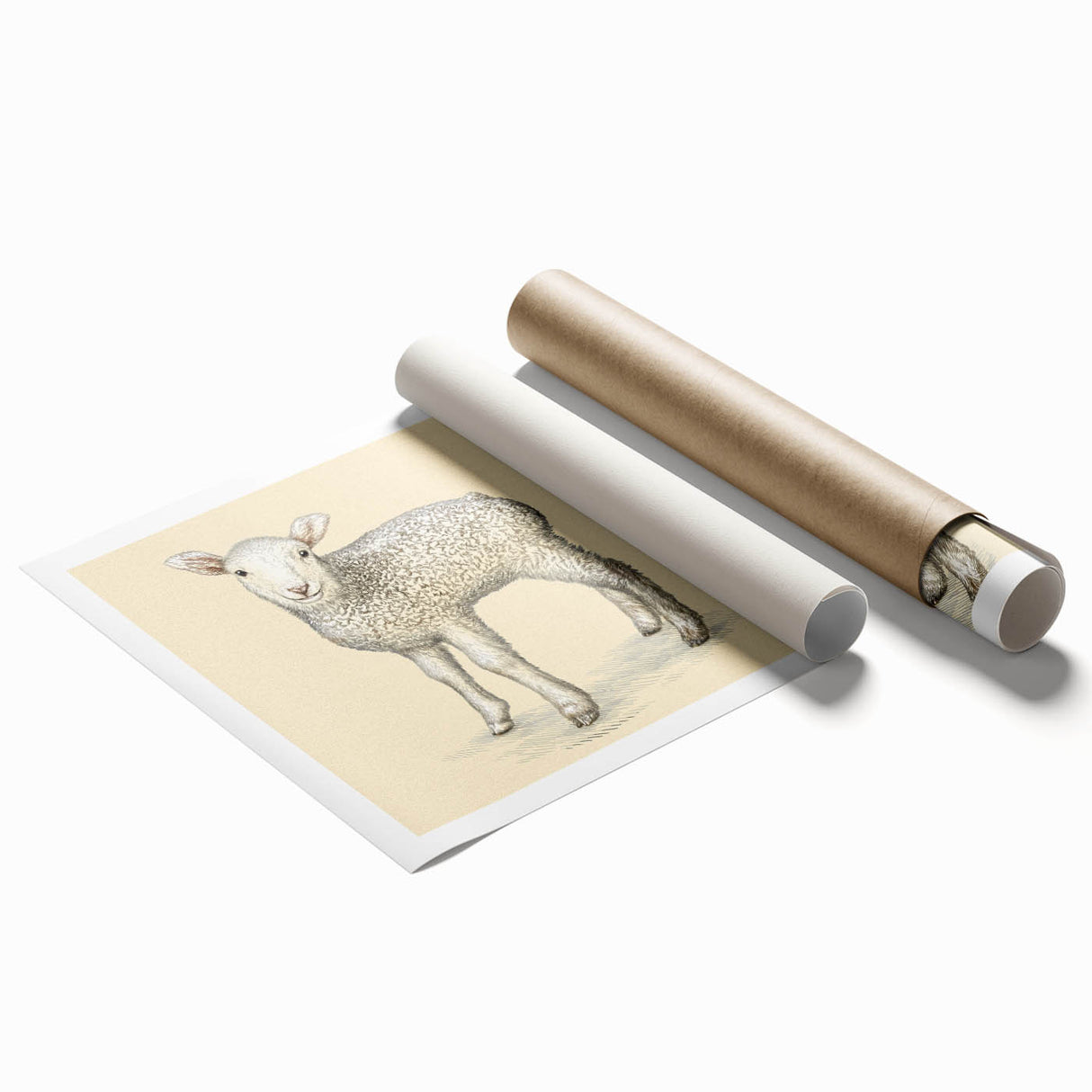 Sheep wall art collection featuring a vibrant design of a stylized sheep against a colorful background, ideal for animal lovers and home decor enthusiasts.