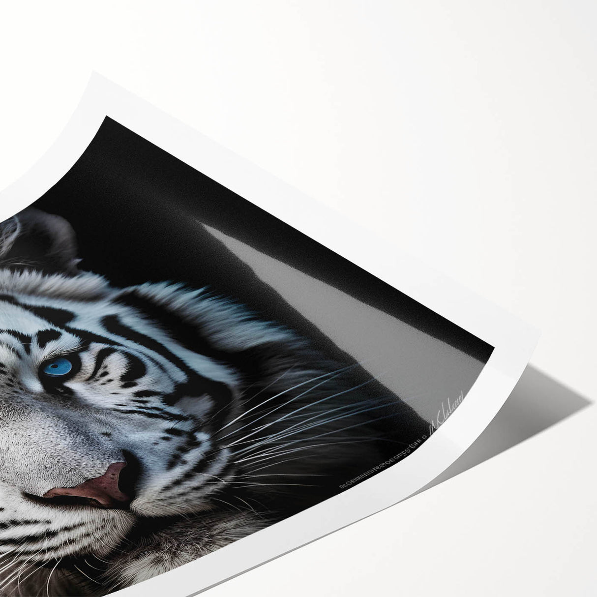 Vibrant wall art featuring a majestic tiger in a lush jungle setting, showcasing intricate details and rich colors, perfect for wildlife enthusiasts and home decor.