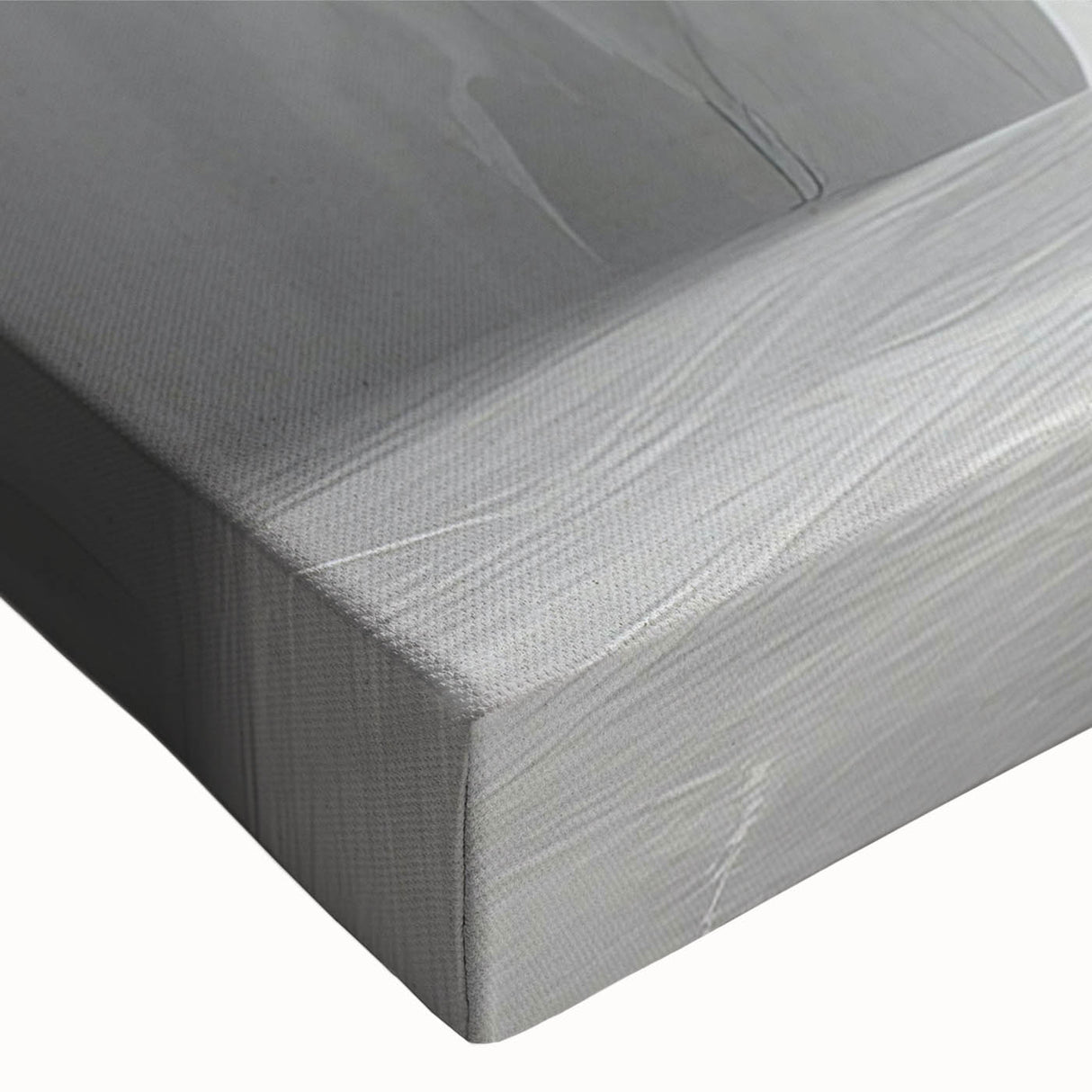 Black and white large art print featuring a series of arches in a landscape format on stretched canvas.