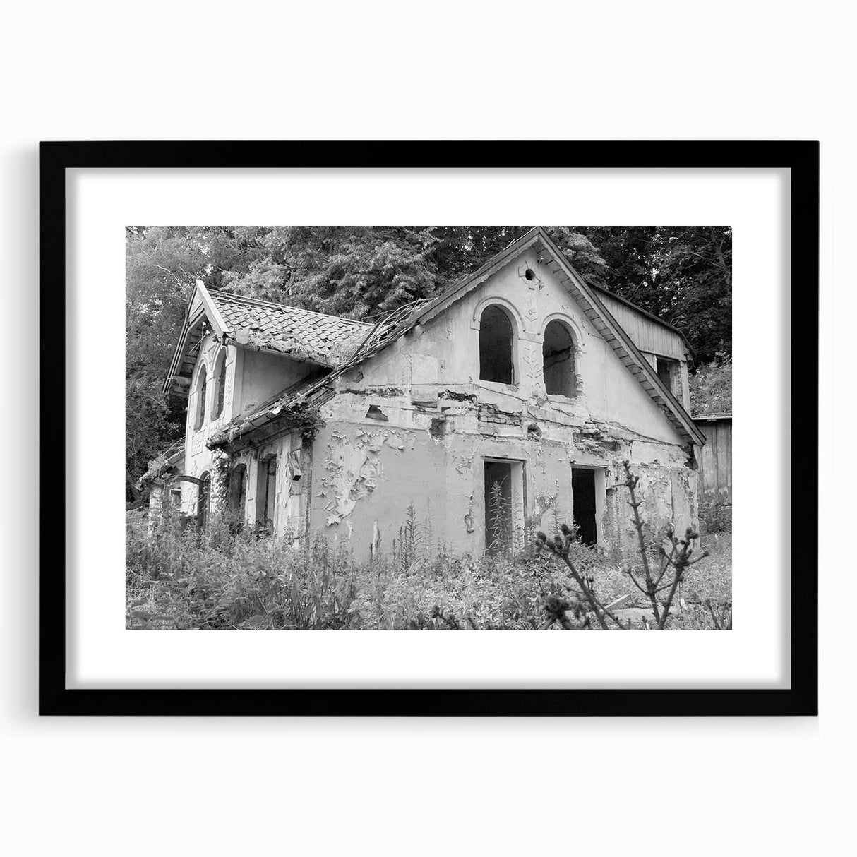 Extra large abstract art print featuring vibrant colors and textured design on a black framed canvas.