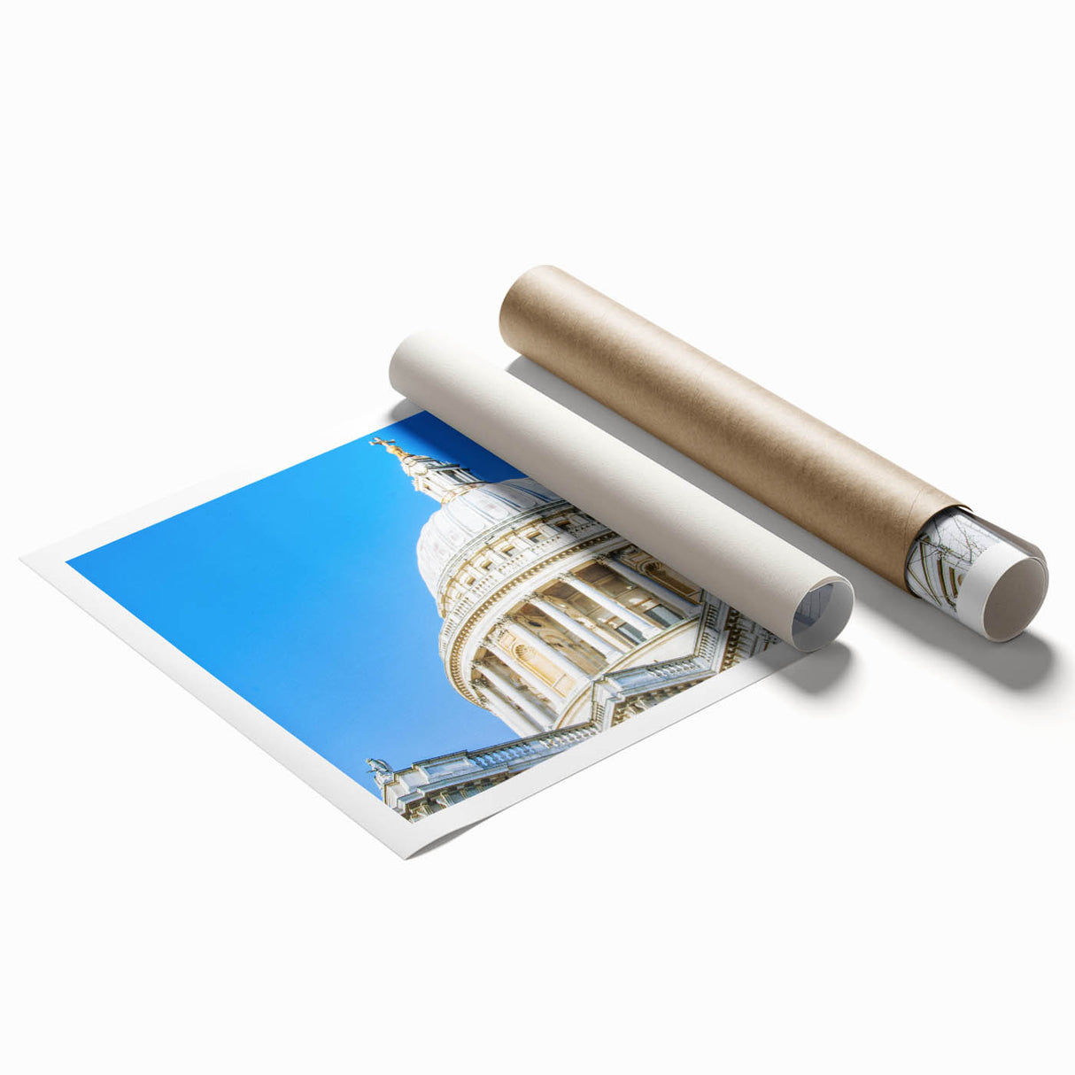 Extra large rolled print featuring a floral design with soft pastel shades, ideal for classy bathroom wall art.