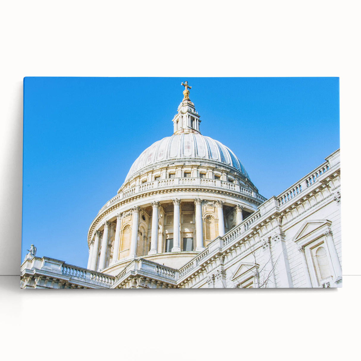 Black and white photo of architectural domes on stretched canvas, ideal for kitchen wall art or bedroom ambiance.