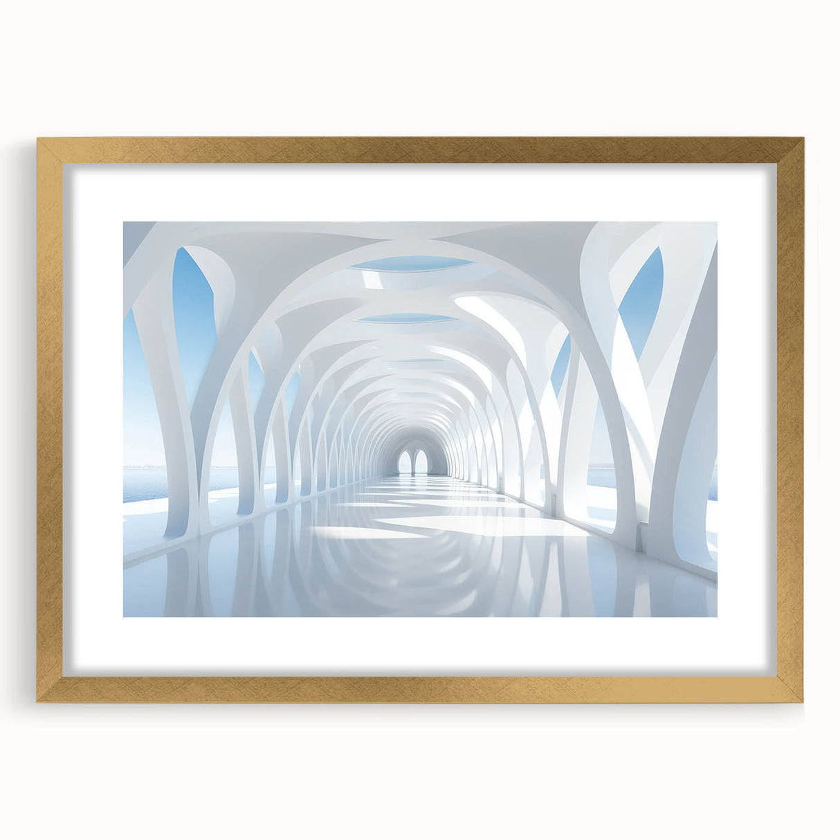 Extra large abstract art print in textured style, featuring muted earth tones on a framed canvas.