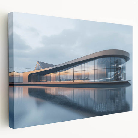 Large abstract art on stretched canvas featuring geometric shapes in muted earth tones, suitable for kitchen wall decor.