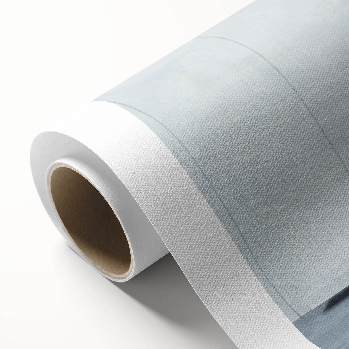 Art Deco poster featuring a spiral staircase in monochrome, printed on rolled canvas.