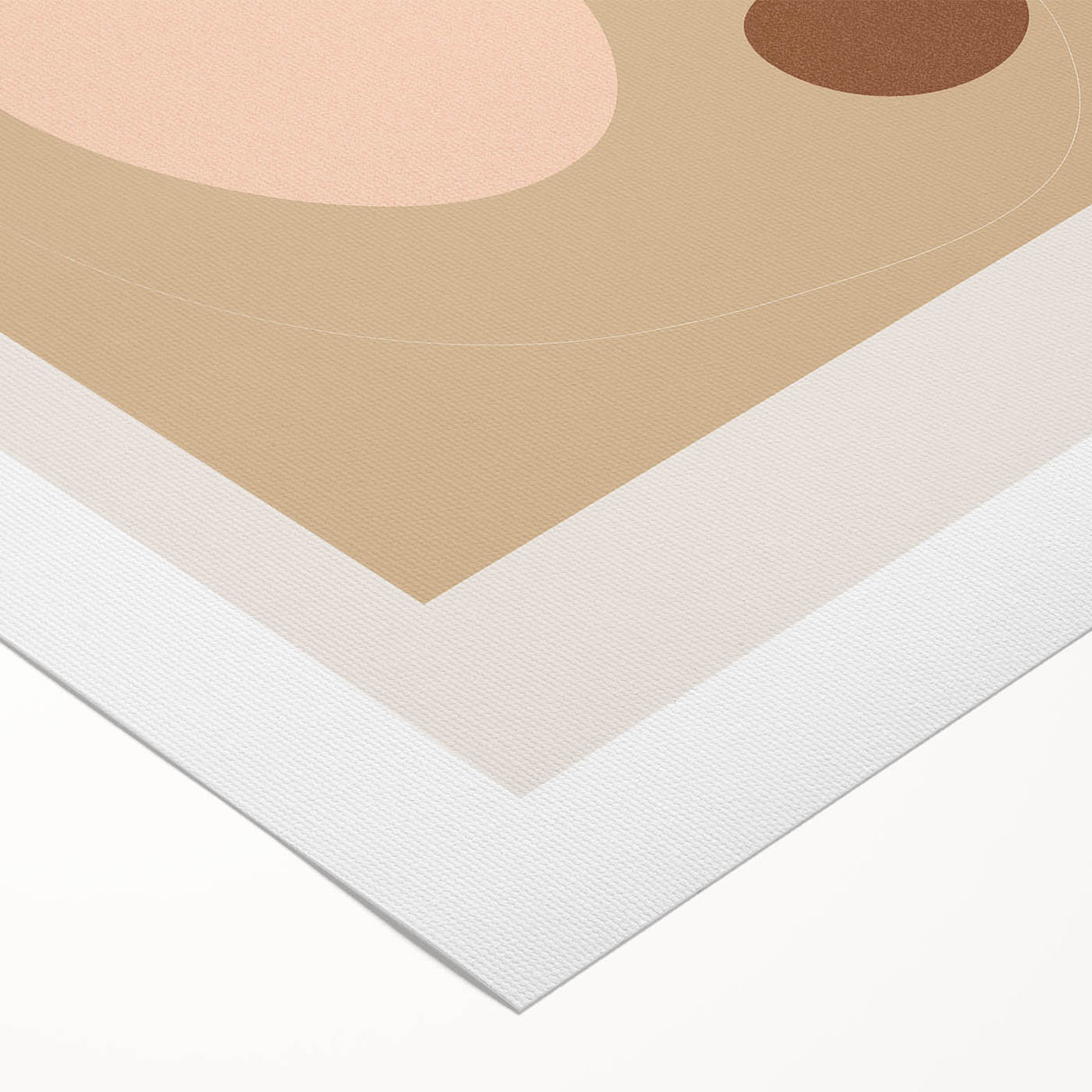 Minimalist Boho Wall Art | Earthy Bohemian Decor Canvas | Artistic Print