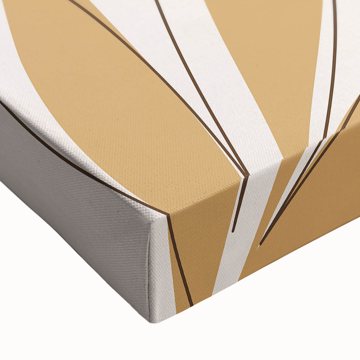 Minimalist Boho Leaf Wall Art | Earthy Bohemian Decor Canvas | Print