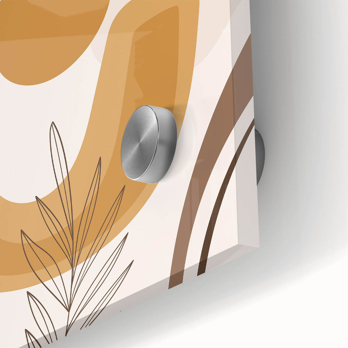 Nature-Inspired Boho Wall Art | Earthy Bohemian Decor Canvas | Artistic Print