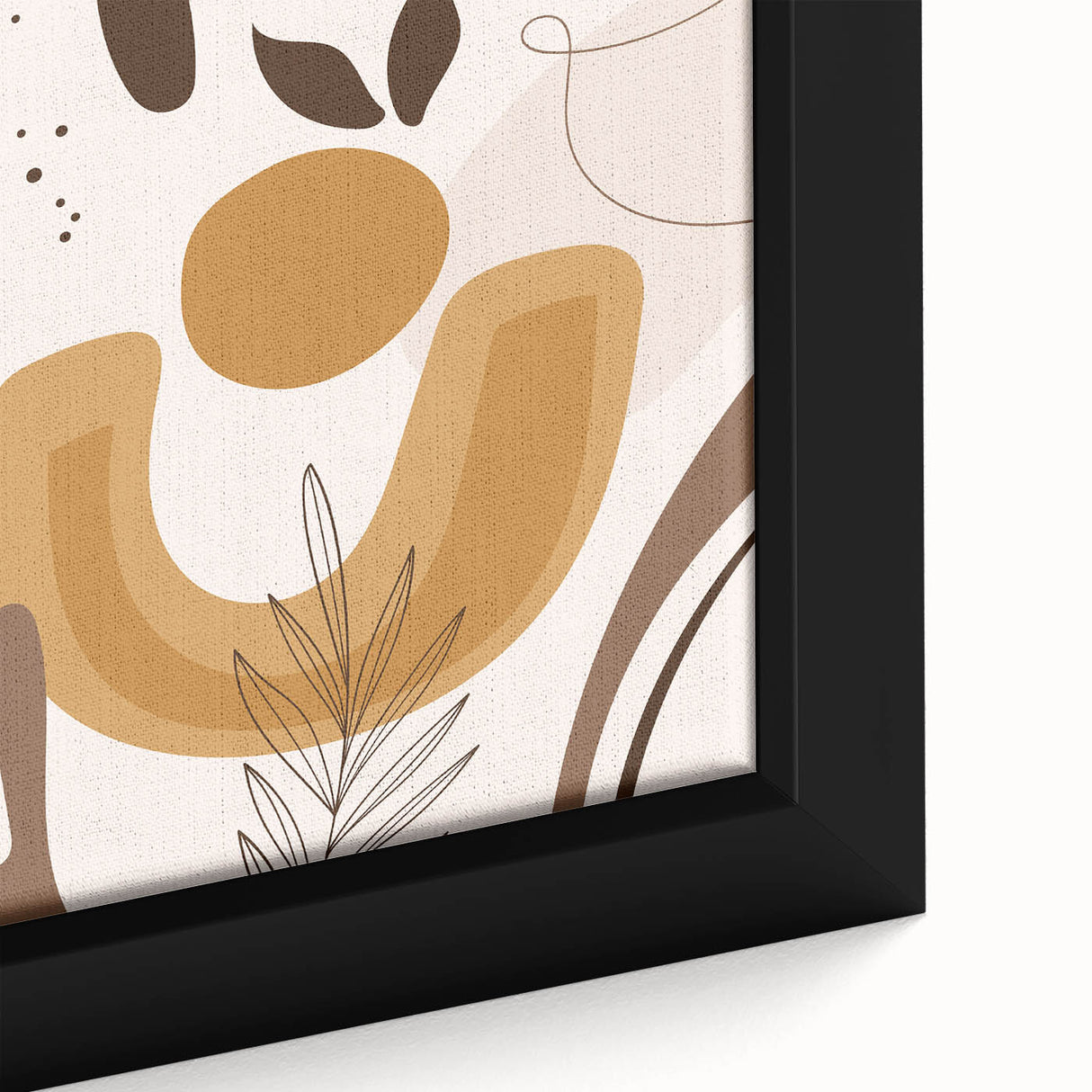 Nature-Inspired Boho Wall Art | Earthy Bohemian Decor Canvas | Artistic Print