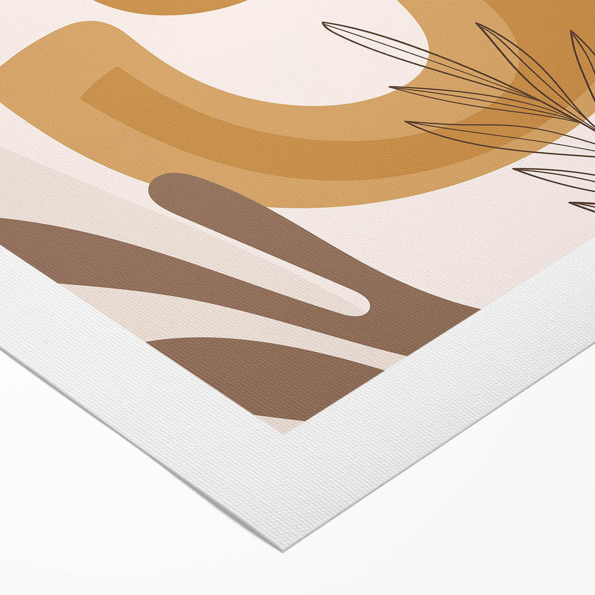 Nature-Inspired Boho Wall Art | Earthy Bohemian Decor Canvas | Artistic Print