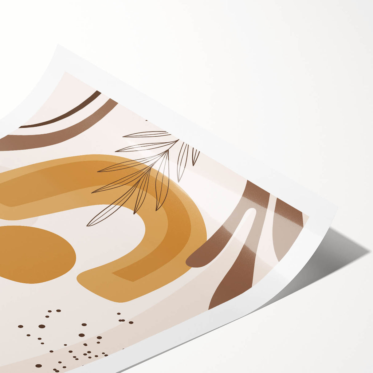 Nature-Inspired Boho Wall Art | Earthy Bohemian Decor Canvas | Artistic Print