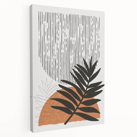 Bohemian Wall Art | Eclectic Boho Decor Canvas | Artistic Chic Wall Hanging