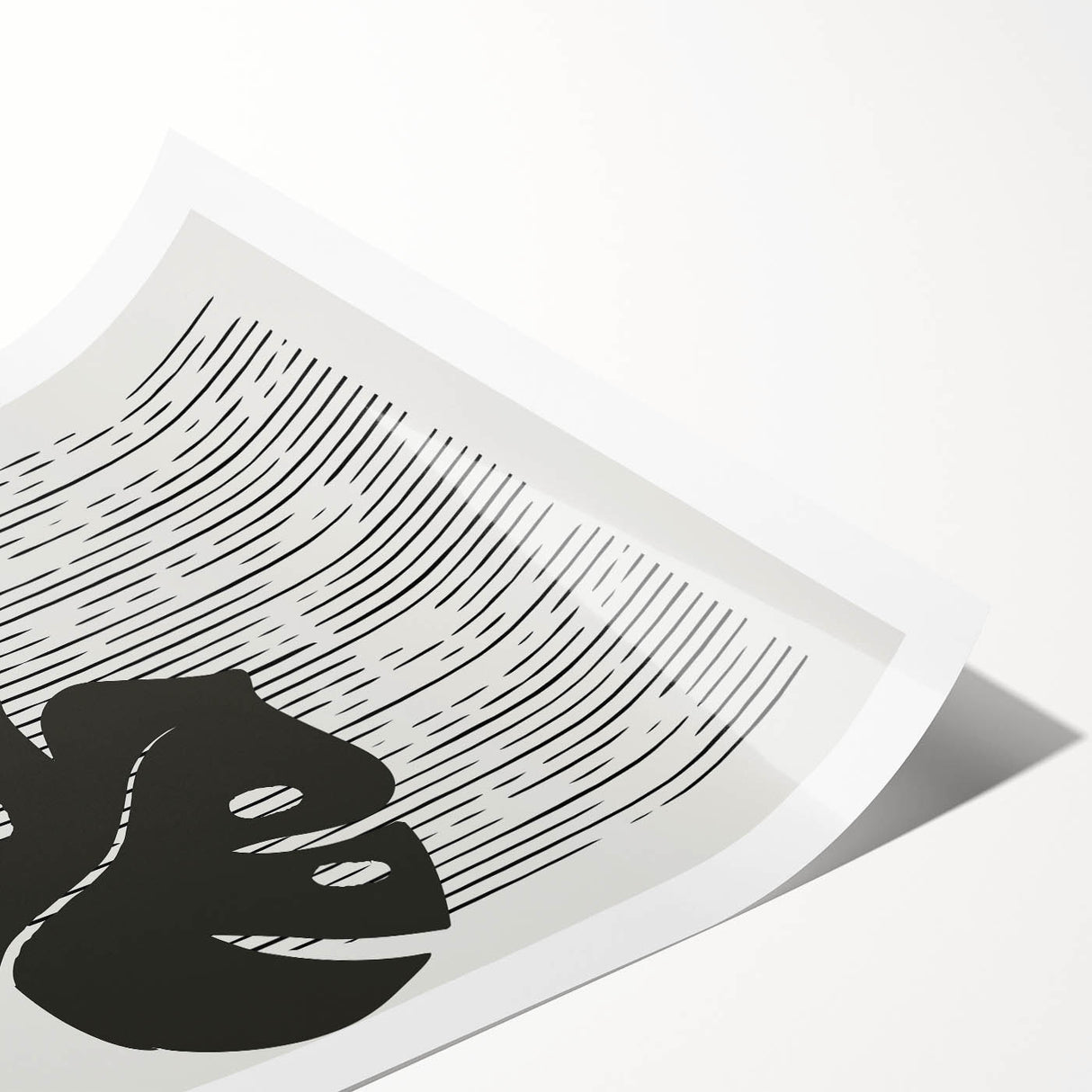 Bohemian Wall Art | Artistic Boho Decor Canvas | Eclectic Monstera Print