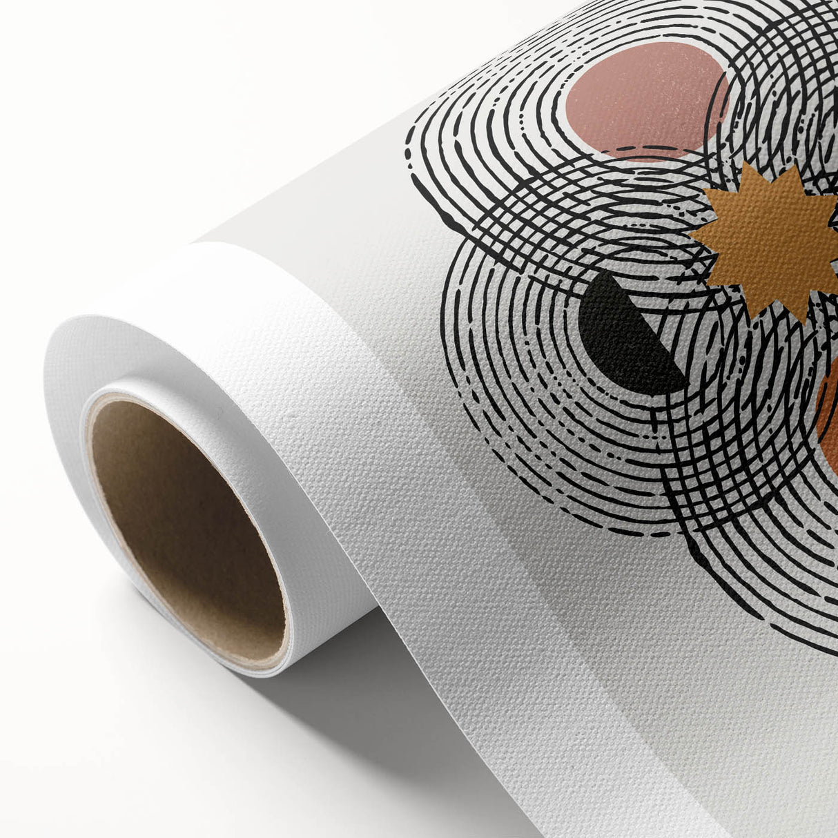 Bohemian Wall Art | Geometric Boho Decor Canvas | Artistic Abstract Print