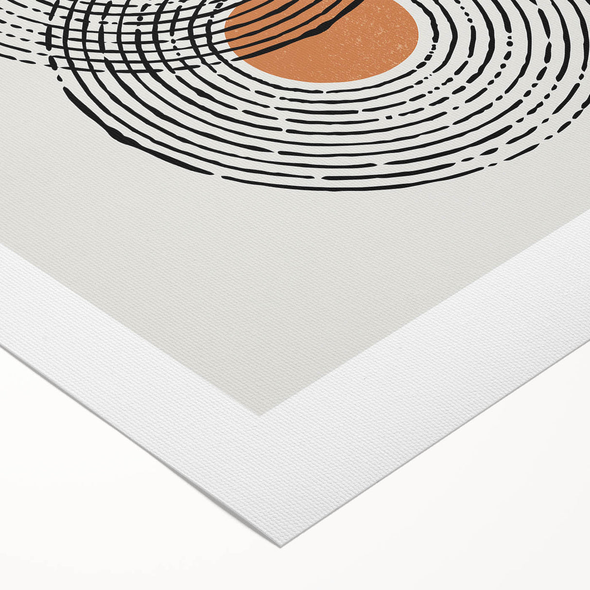 Bohemian Wall Art | Geometric Boho Decor Canvas | Modern Abstract Print