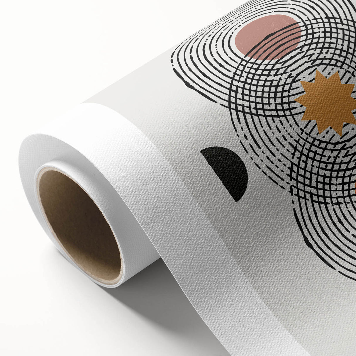 Bohemian Wall Art | Geometric Boho Decor Canvas | Modern Abstract Print