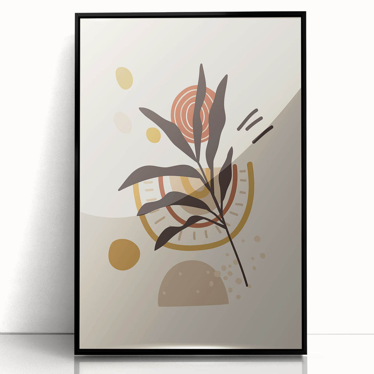 Boho Chic Wall Art | Eclectic Bohemian Decor Canvas | Abstract Print