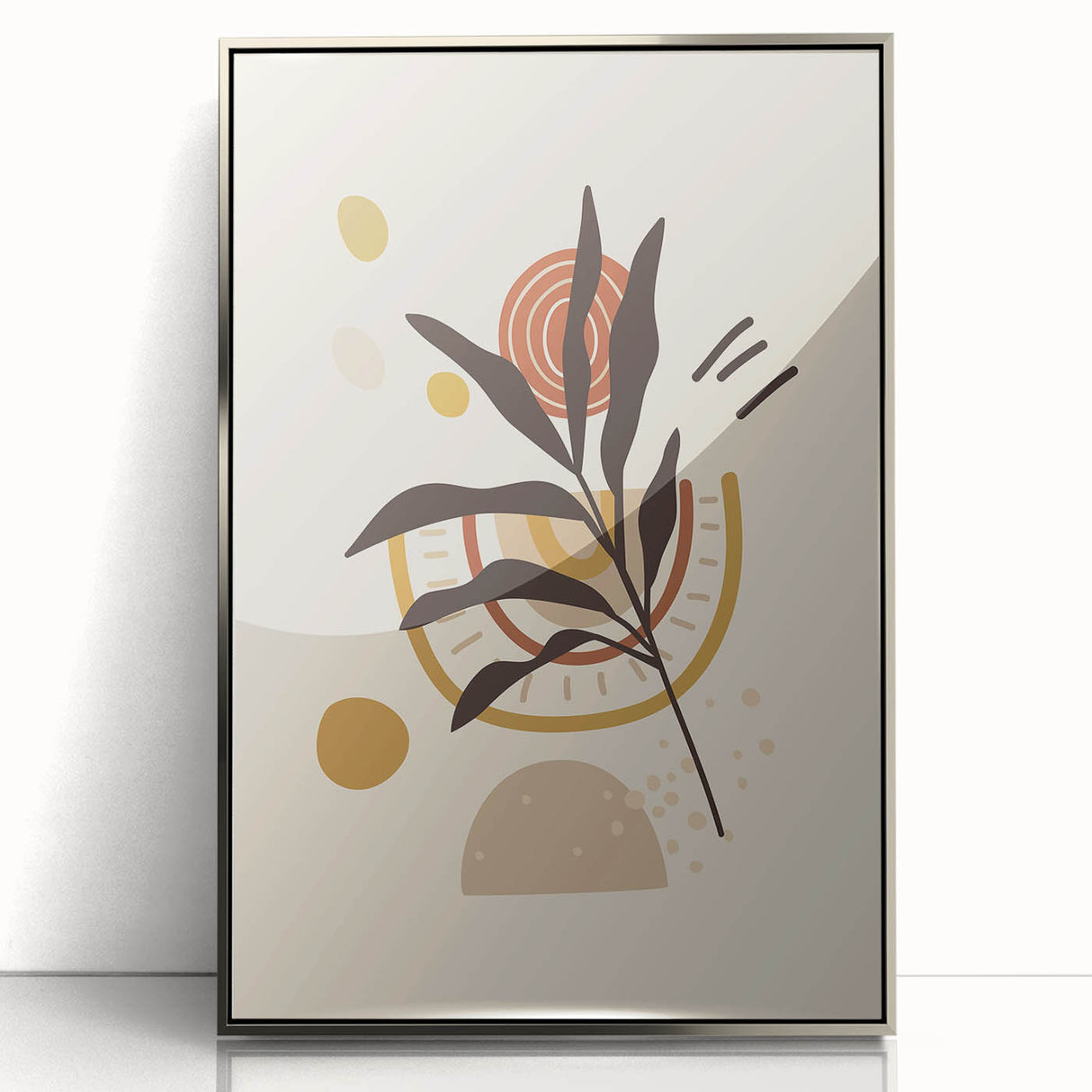 Boho Chic Wall Art | Eclectic Bohemian Decor Canvas | Abstract Print