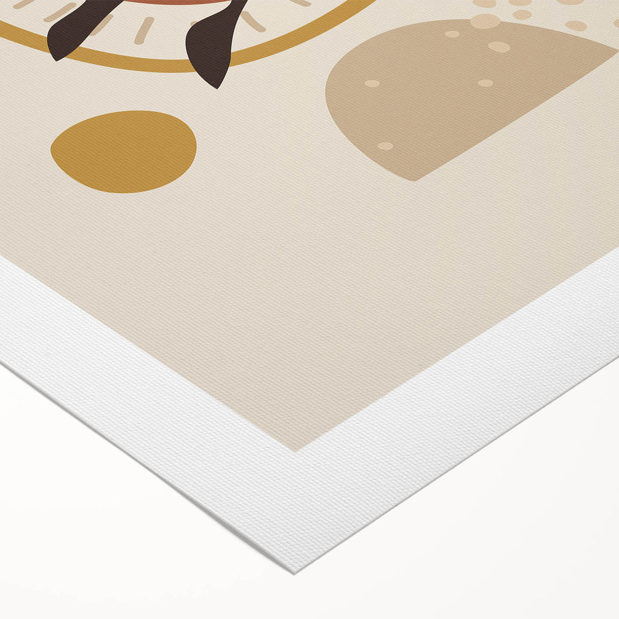 Boho Chic Wall Art | Eclectic Bohemian Decor Canvas | Abstract Print