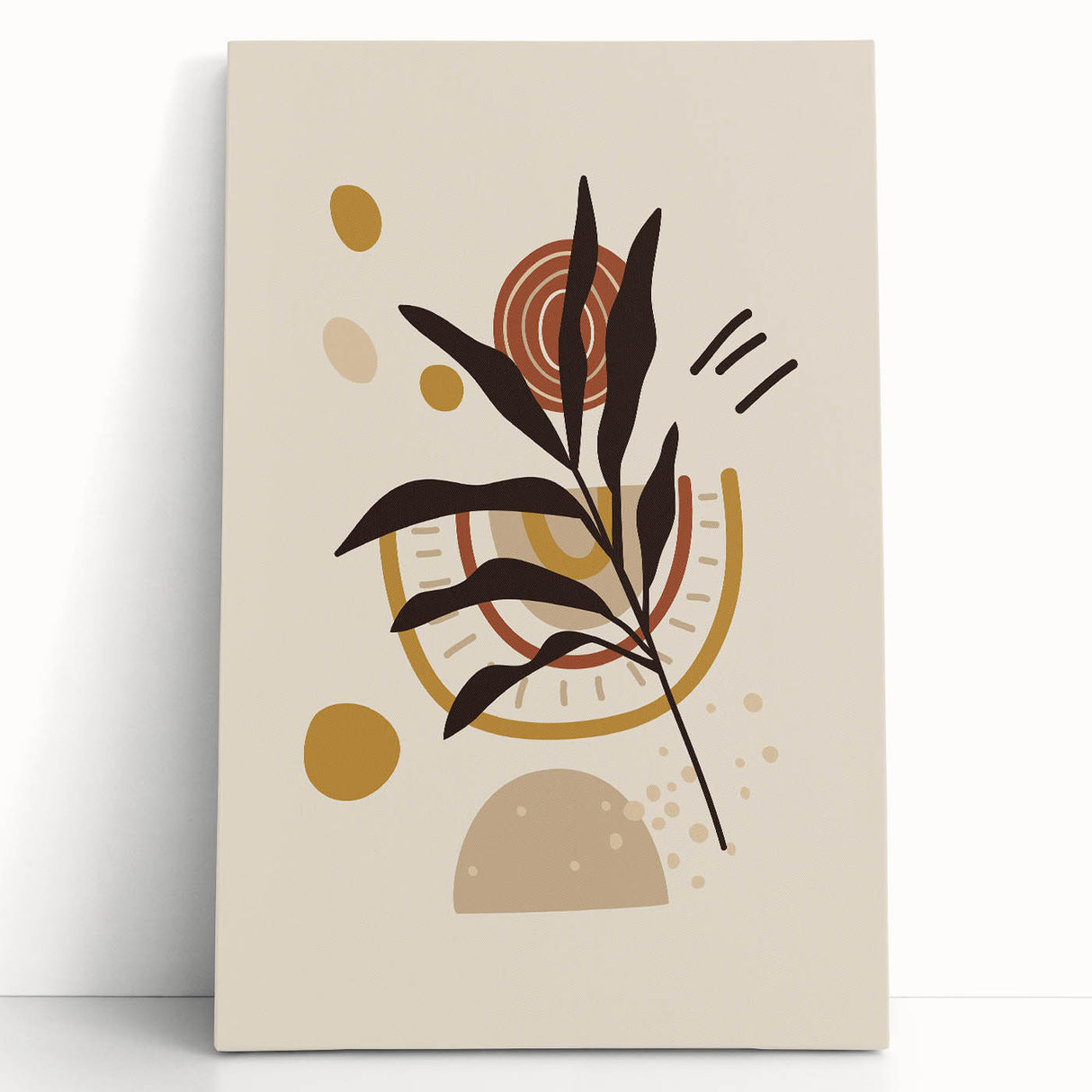 Boho Chic Wall Art | Eclectic Bohemian Decor Canvas | Abstract Print