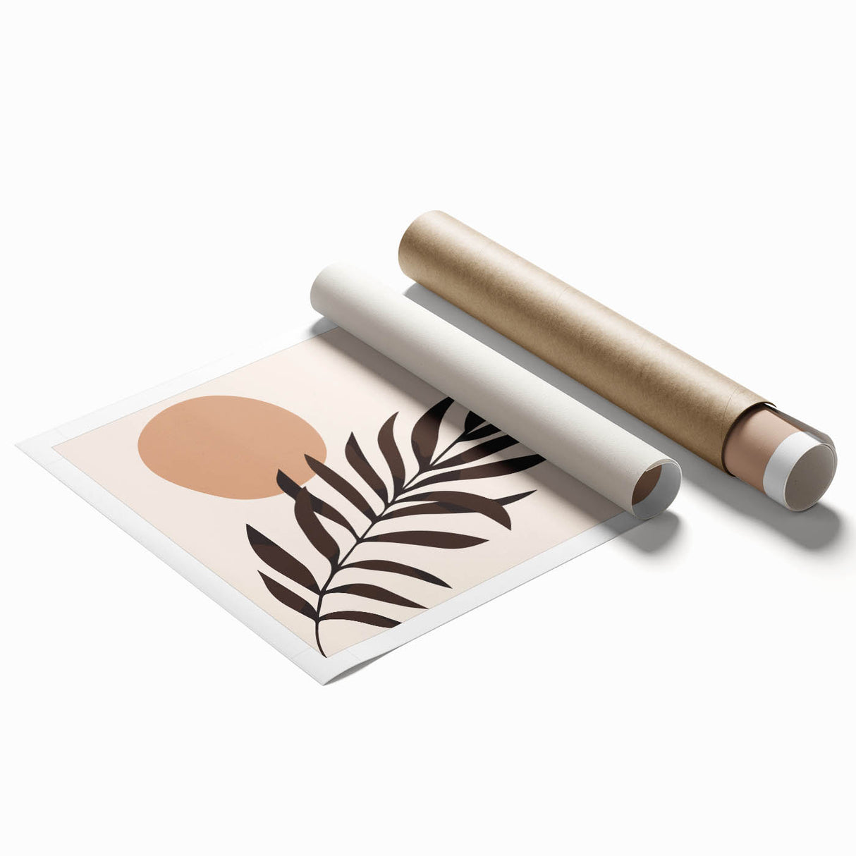 Bohemian Wall Art - Minimalist Nature-Inspired Boho Canvas Decor