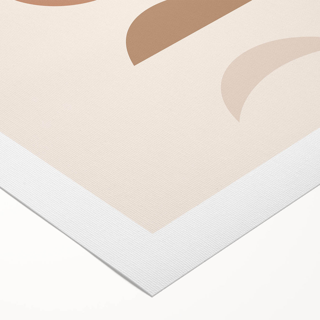 Boho Decor Canvas - Earthy Minimalist Geometric Bohemian Wall Art