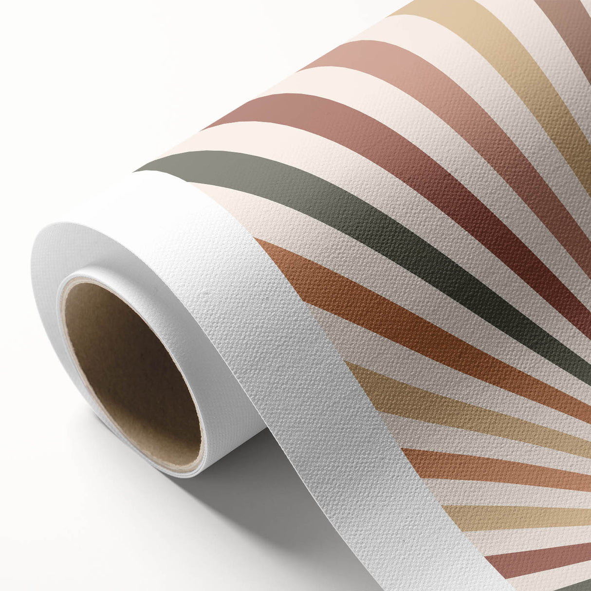 Boho Chic Wall Art - Sunburst Geometric Bohemian Canvas for Interiors