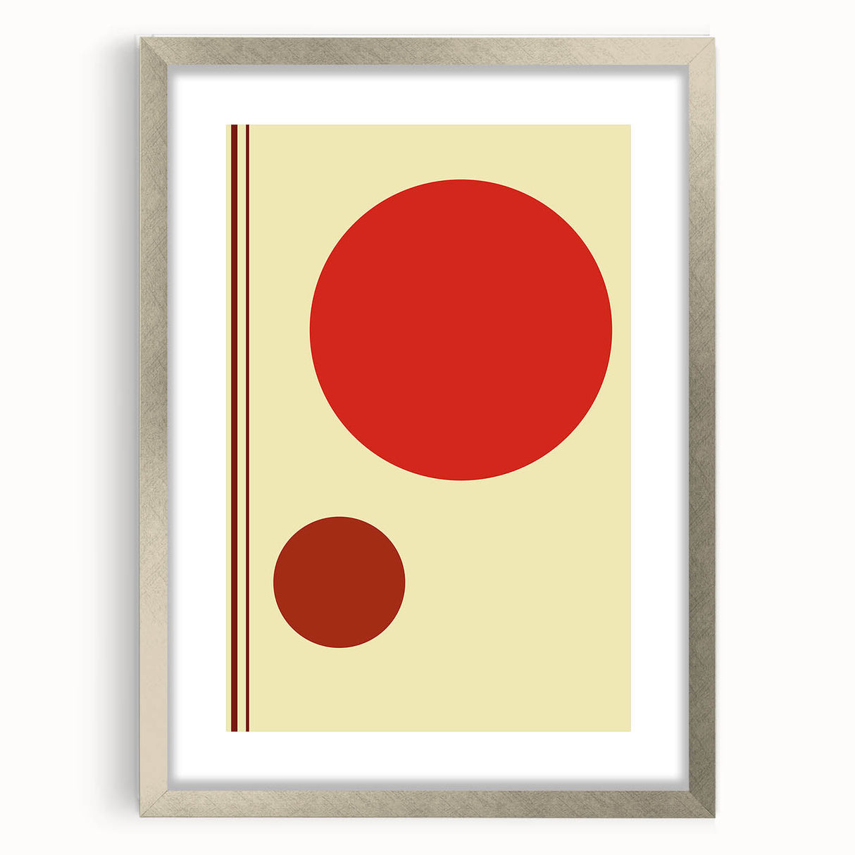 Bohemian Wall Art - Bold Boho Decor Canvas with Eclectic Artistic Style