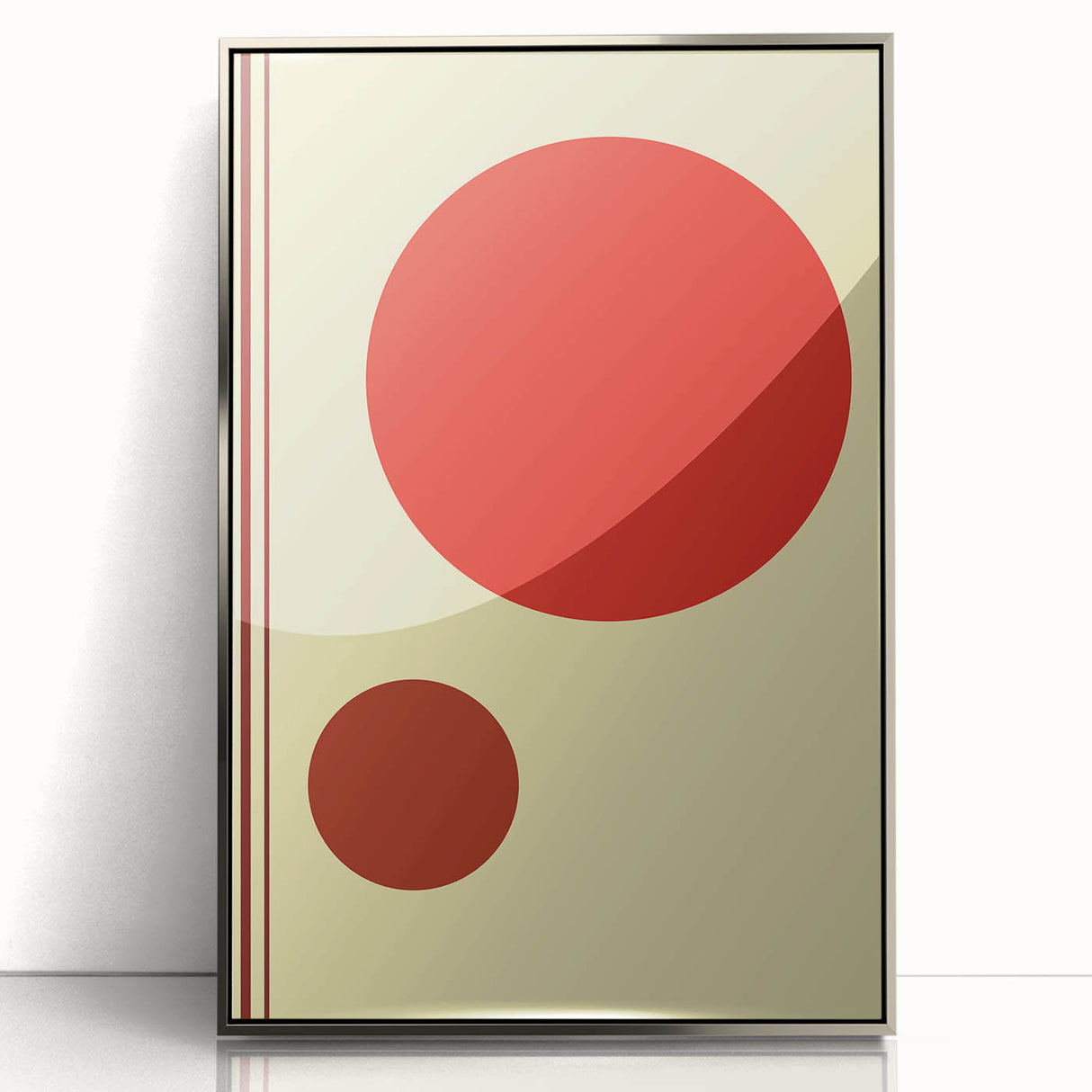 Bohemian Wall Art - Bold Boho Decor Canvas with Eclectic Artistic Style