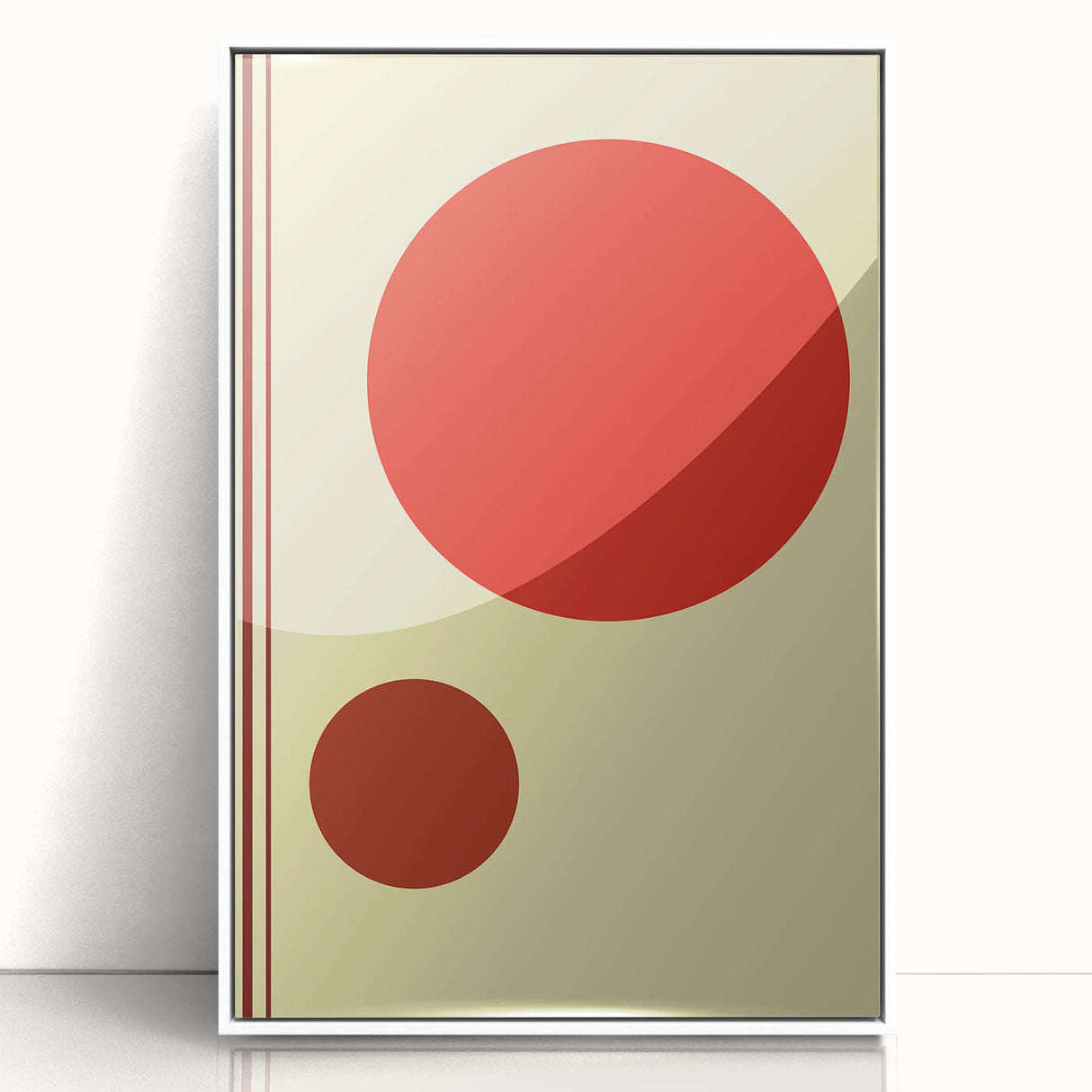 Bohemian Wall Art - Bold Boho Decor Canvas with Eclectic Artistic Style