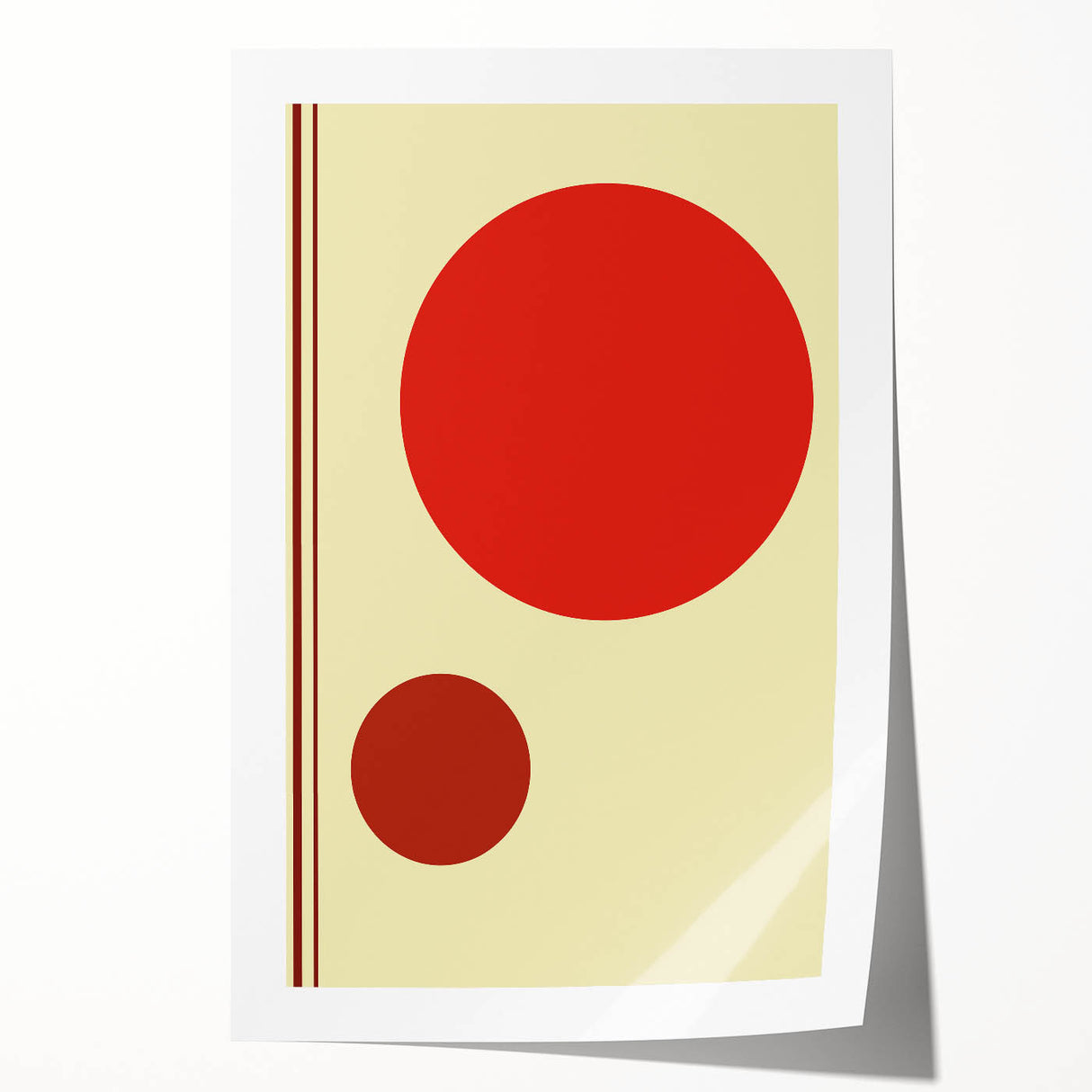 Bohemian Wall Art - Bold Boho Decor Canvas with Eclectic Artistic Style