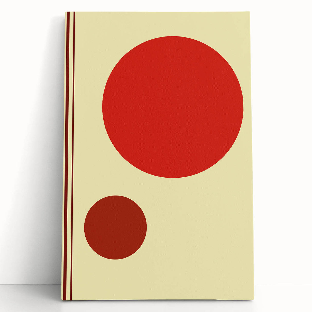 Bohemian Wall Art - Bold Boho Decor Canvas with Eclectic Artistic Style