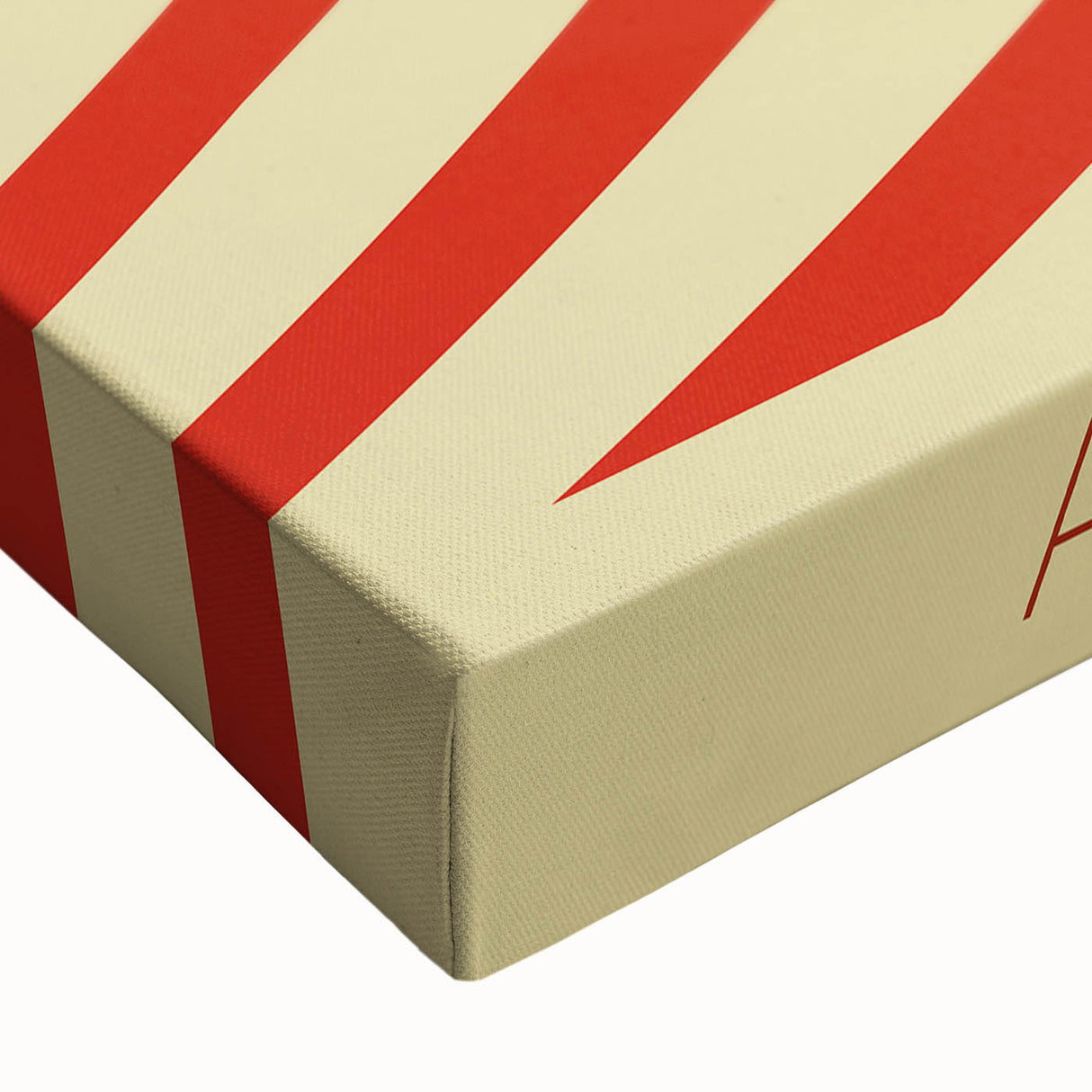 Bohemian Wall Art - Aesthetic Boho Decor Canvas with Eclectic Stripes