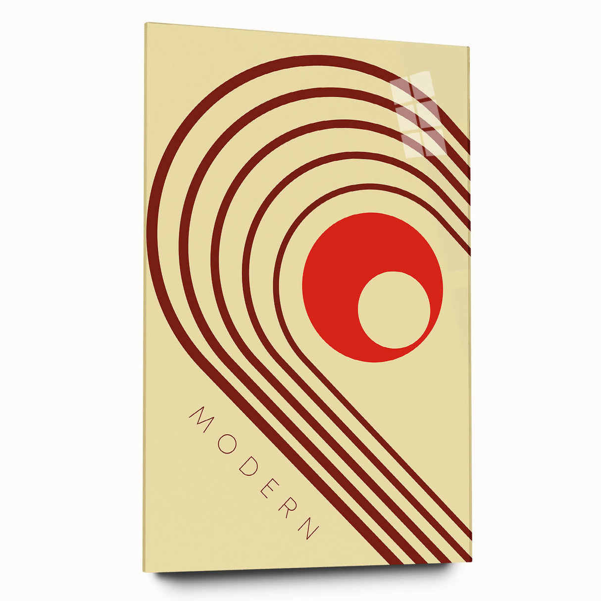 Modern Bohemian Wall Art - Eclectic Boho Decor Canvas with Artistic Style